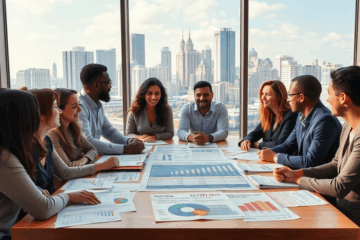 A person reviewing financial documents for a real estate purchase.