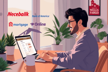 A homeowner exploring online loans to refinance their property.