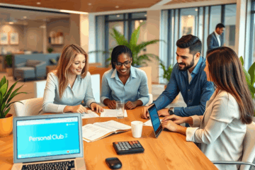 A person reviewing LendingClub personal loan options online.