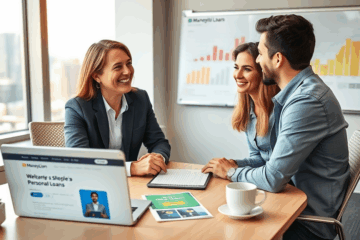 A person considering a MoneyLion personal loan for financial needs.