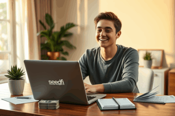 A person considering financial options with SeedFi personal loan solutions.
