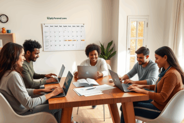 Image illustrating the benefits of Upstart Personal Loans for individuals seeking quick financing