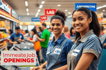 An image showcasing Carrefour's available job positions and opportunities.