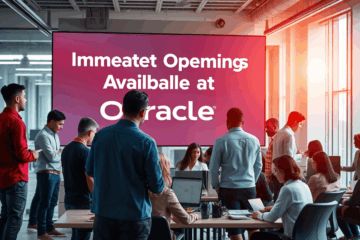 Image representing immediate job openings at Oracle