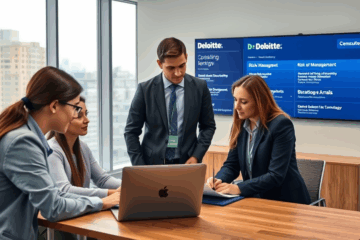 Job openings at Deloitte showcasing various career opportunities.