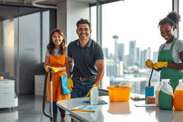 Featured image showcasing cleaning assistant job opportunities.