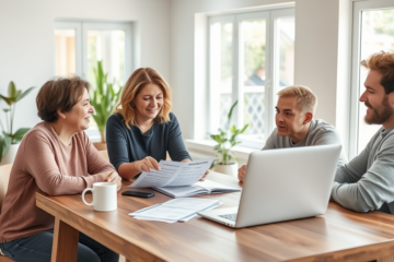 A person considering mortgage refinancing options with a quick loan.