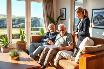 Image illustrating personal loan options secured by property guarantee.