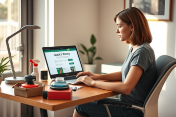 An image depicting various ways to obtain quick money including loans and services.