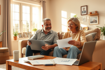 A person reviewing refinancing options for their property to simplify the process.